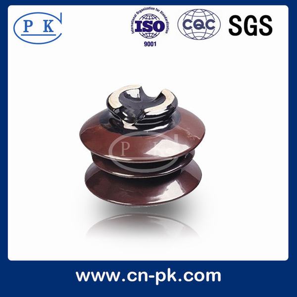 Porcelain / Ceramic Pin Insulator for High Voltage Transmission Line