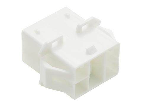 Hybrid Receptacle Molex Housing Connectors, with Mounting Ears, 6 Circuits