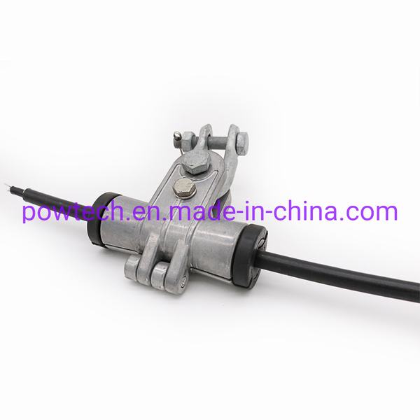 Chine 
                                 100m de portée collier de serrage de suspension pour ADSS pince de câble                              fabrication et fournisseur