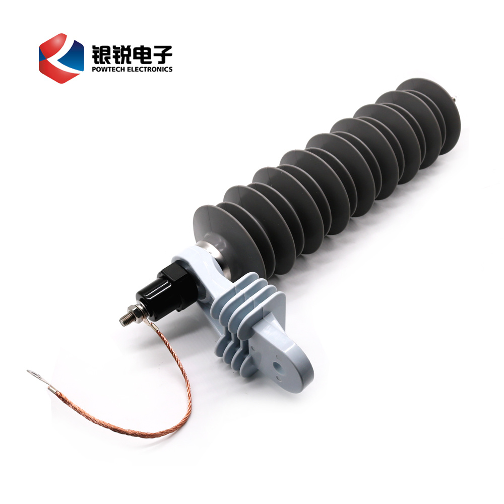 China 
                12kv, 24kv, 36kv 10ka Polymeric Metal Oxide Lightning Arrester/Surge Arrester
              manufacture and supplier