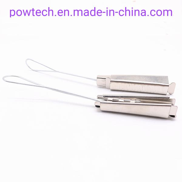 201 Stainless Steel Hardware Wedge Type Drop Wire Cable Clamp