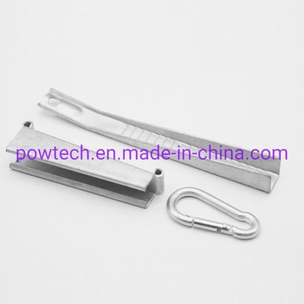 China 
                        201 Stainless Steel Wedge Type Tension Clamp for FTTH Cable
                      manufacture and supplier
