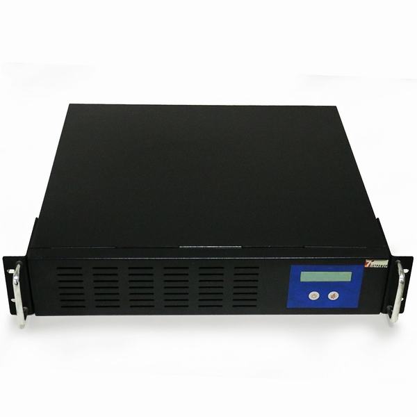 
                                 Format rack 2U 3kVA Onde sinusoïdale pure DC 48V à l'AC 230V Telecom de convertisseur de puissance                            