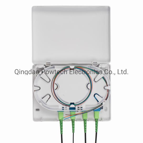 China 
                        4 Fibers Wall-Mounted FTTH Distribution Box
                      manufacture and supplier