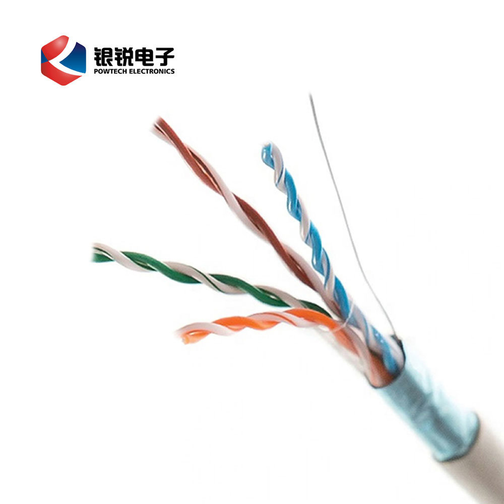 China 
                4 Pair 24 AWG CAT6 Cat5e Indoor Outdoor UTP/FTP Communications Network Cable LAN Cable
              manufacture and supplier