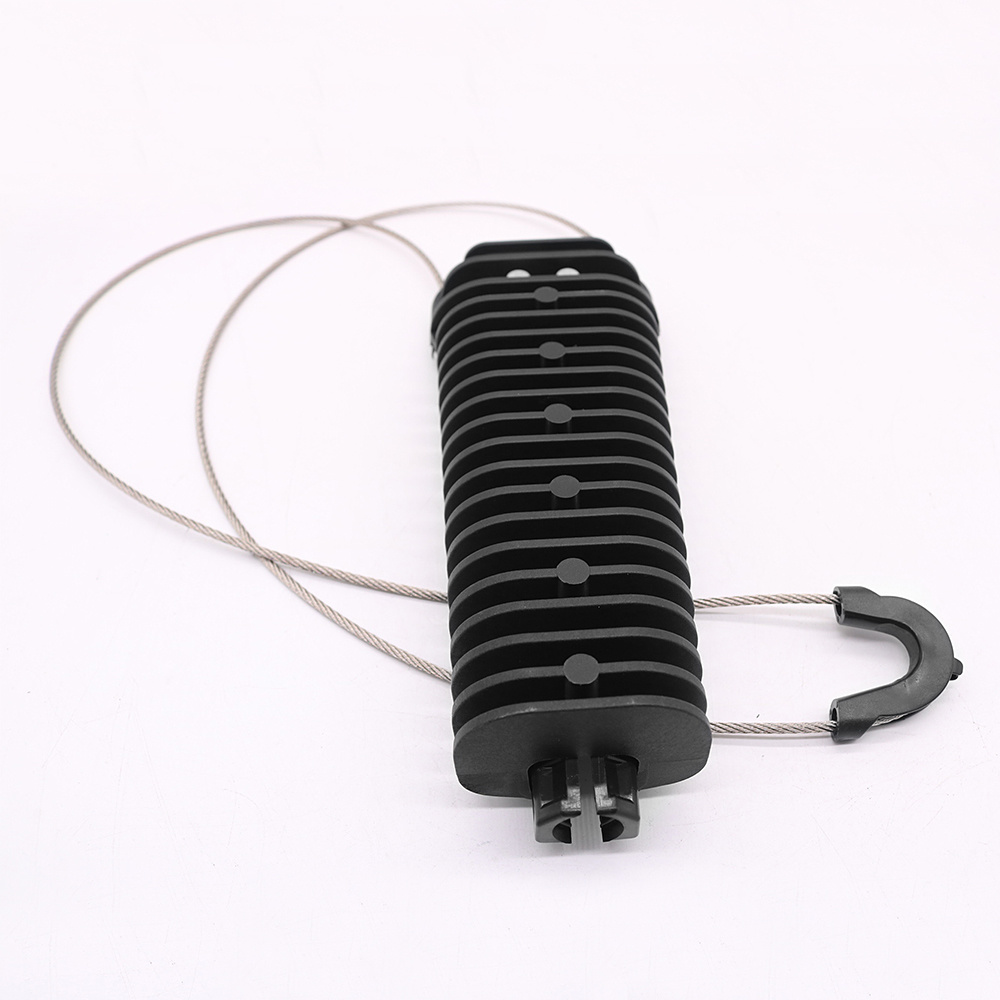 
                5kn Black Product ADSS UV Plastic Cable Clamp
            