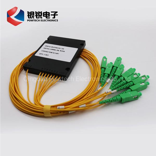 Cina 
                                 Splitter PLC per apparecchiature in fibra ottica tipo scatola ABS                              produzione e fornitore
