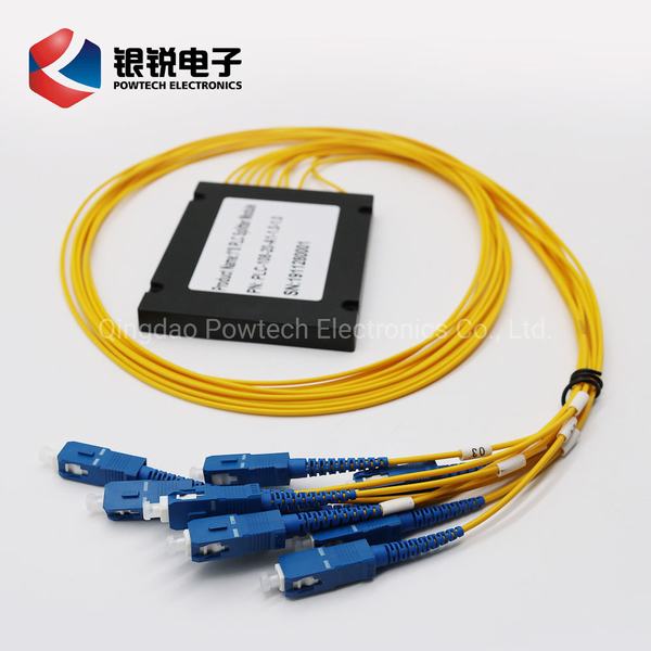 ABS Box Type Optical PLC Splitter with Sc APC/Upc Connector