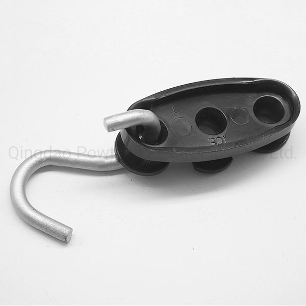 ABS Plastic Body S Type Hook FTTH Cable Tension Clamp