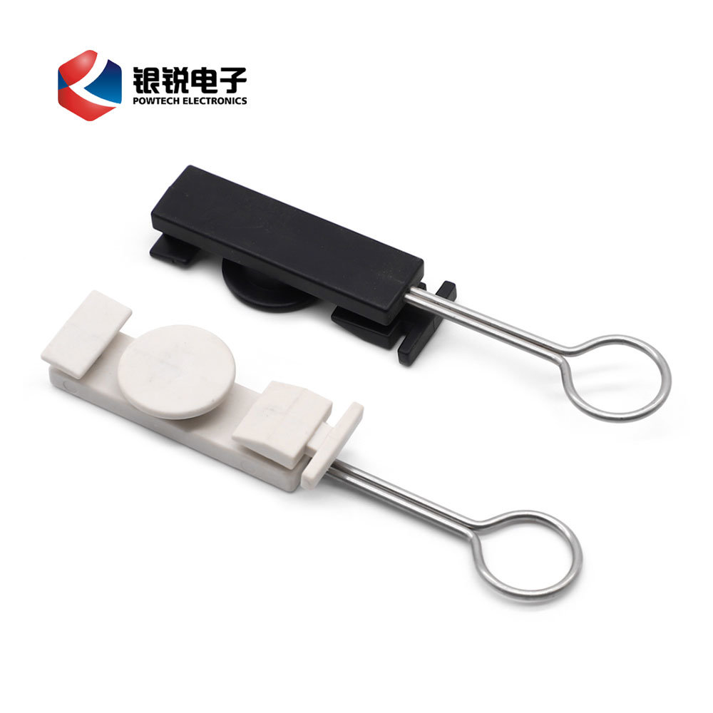 ABS Plastic Drop Cable Clamp S Type Anchor Clamp Cable Anchor Clamp for FTTH