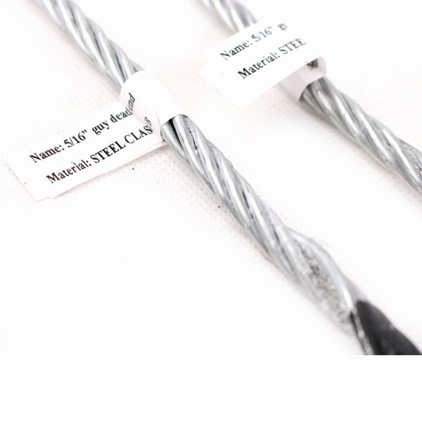 Китай 
                                 Крепежные детали кабеля ADSS тупик для оцинкованного стального троса                              производитель и поставщик