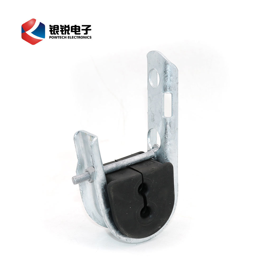 Китай 
                Кабель ADSS горячая продажа оцинкованного 2 отверстия параллельного кабеля зажим подвески / J крюк
             поставщик