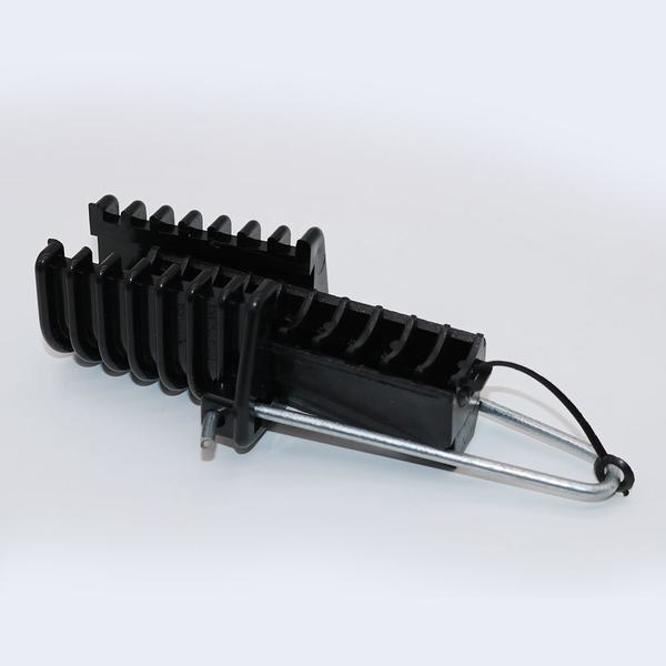 
                                 ADSS Drop Fiber Optic Cable Kunststoff Spannklemme / Anker Klemme                            