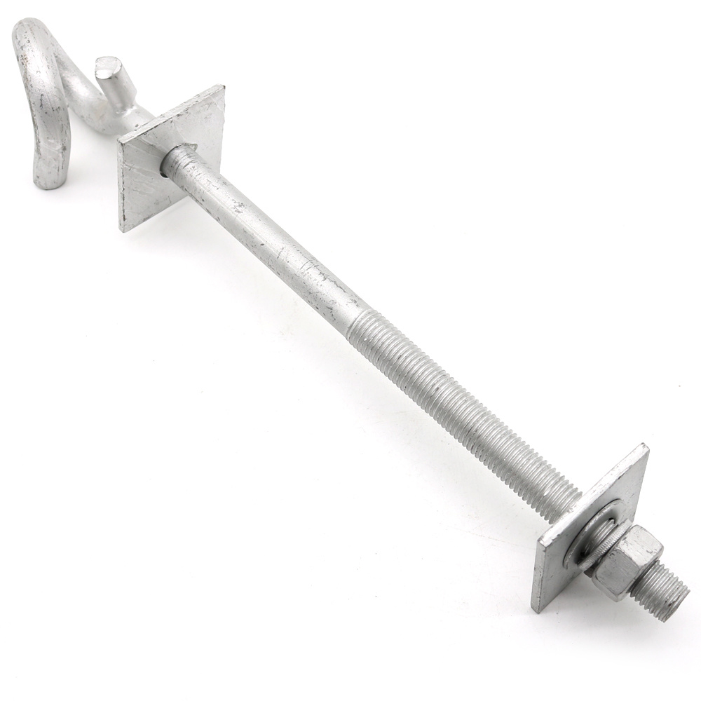 ADSS Suspension Clamp Hot DIP Galvanized J Hook Bolt on The Pole