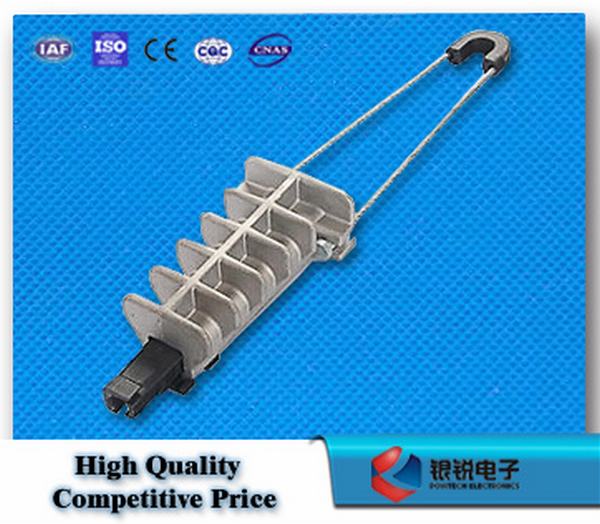 Chine 
                                 Le collier d'ancrage en alliage aluminium / raccords FTTH                              fabrication et fournisseur