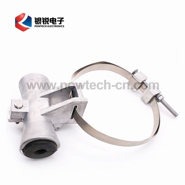 Chine 
                                 Bande de support en aluminium monté sur court-Span ADSS Suspention collier de serrage                              fabrication et fournisseur