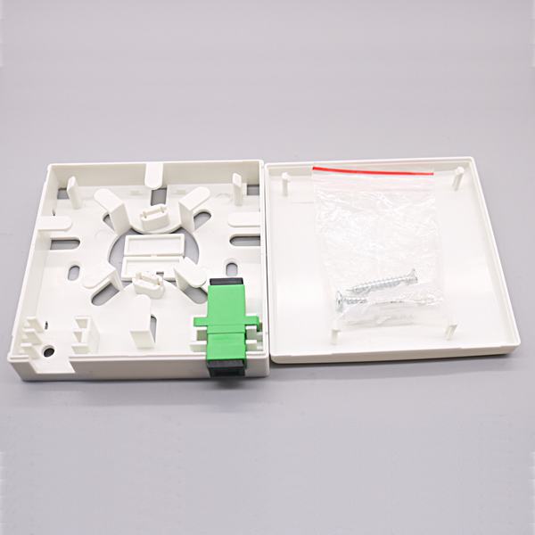 China 
                        Best Price FTTH Wall Plate with Adapter
                      manufacture and supplier