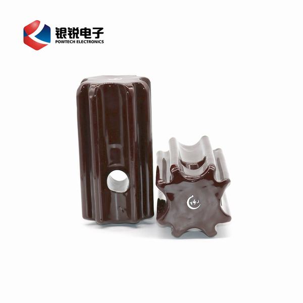 Brown Color Porcelain Stay Insulator for Pole Line