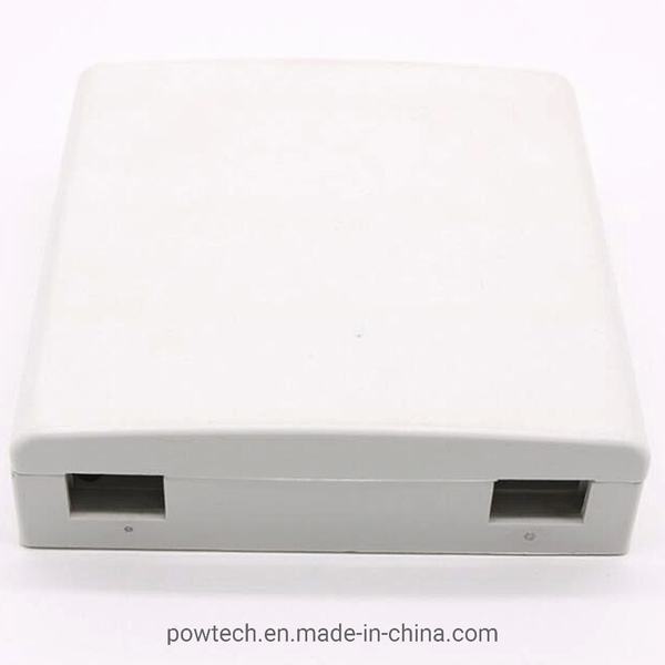Cheap Price Plastic 2 Core FTTH Wall Outlet