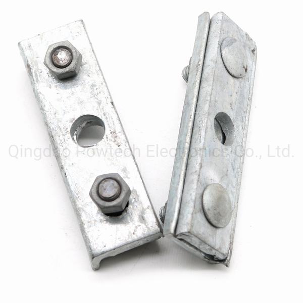 China Factory Galvanized Steel Single Slot Cable Guy Clamp