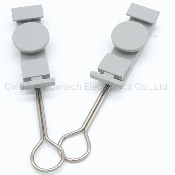 Drop Wire Cable Clamp White Color
