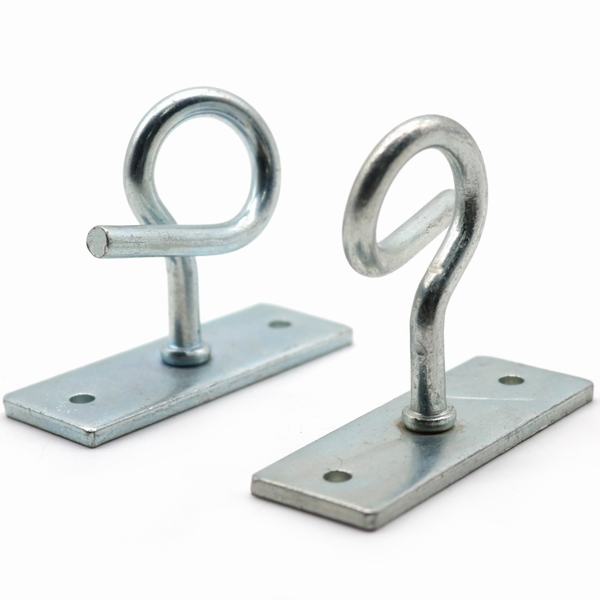 FTTH Accessories Galvanized Steel C-Type Hook