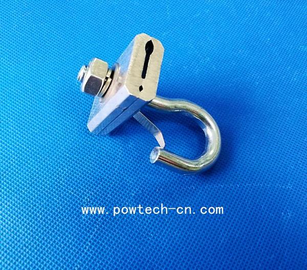FTTH Cable 2 Slots Hook Type Suspension Clamp