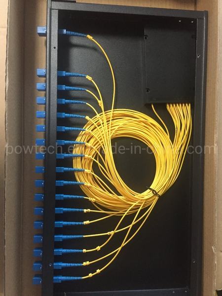China 
                        FTTH Fiber Optic 1X8 Rack Mount PLC Splitter
                      manufacture and supplier