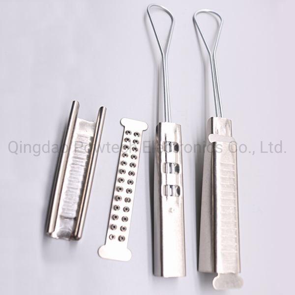 China 
                        FTTH Fiber Optic Cable Wedge Clamp
                      manufacture and supplier