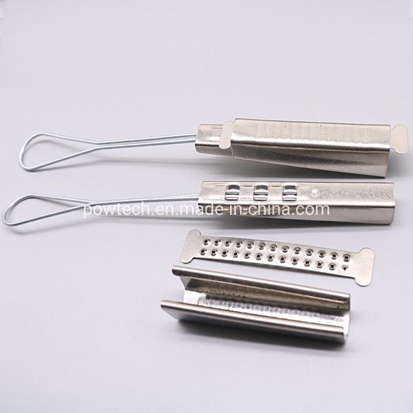 China 
                        FTTH Fiber Optic Drop Cable Tension Clamp
                      manufacture and supplier