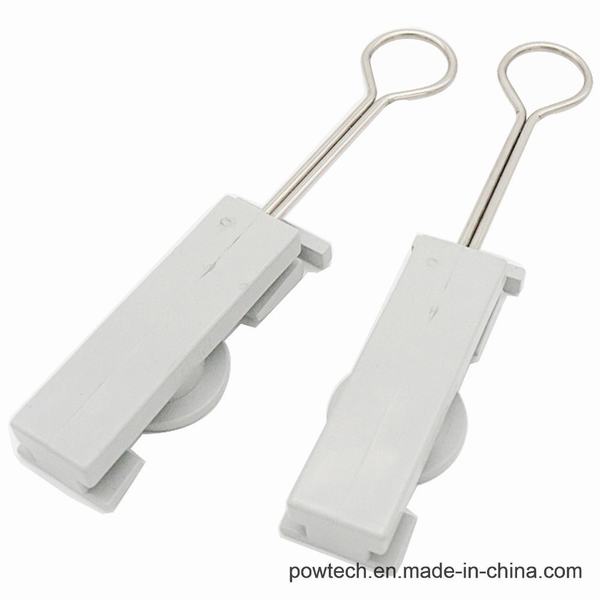 FTTH Fiber Optic Wire ABS Plastic Tension Clamp