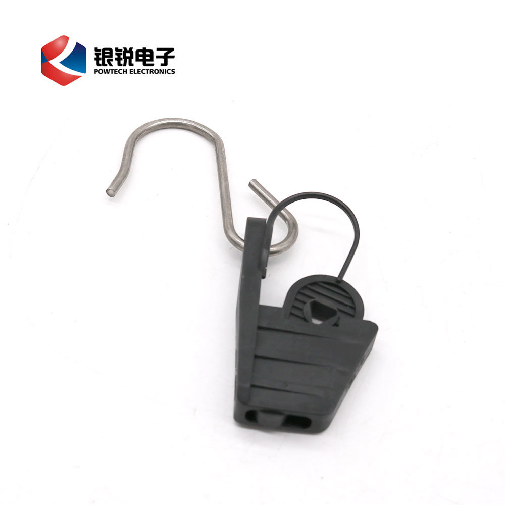 
                FTTH Fitting Fish Tension Clamp Plastic Anchor Clamp
            