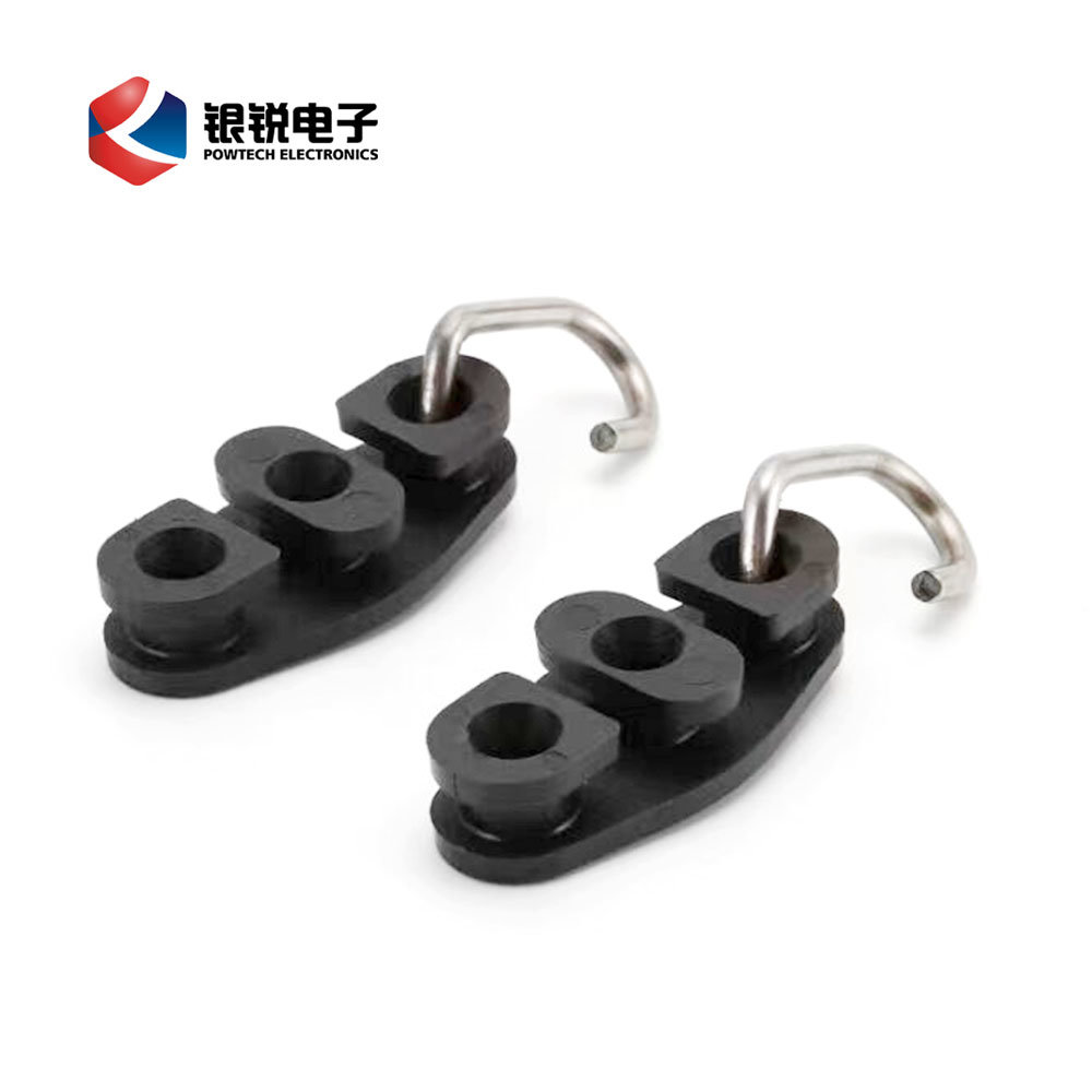 FTTH Fittings Drop Wire Anchor Clamp with Galvanize Steel Hook