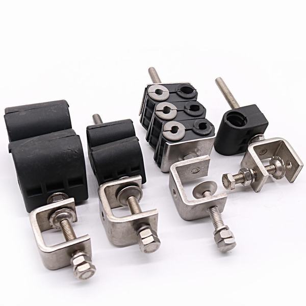 FTTH Fittings Fiber Optical Flat Drop Wire Cable Clamp