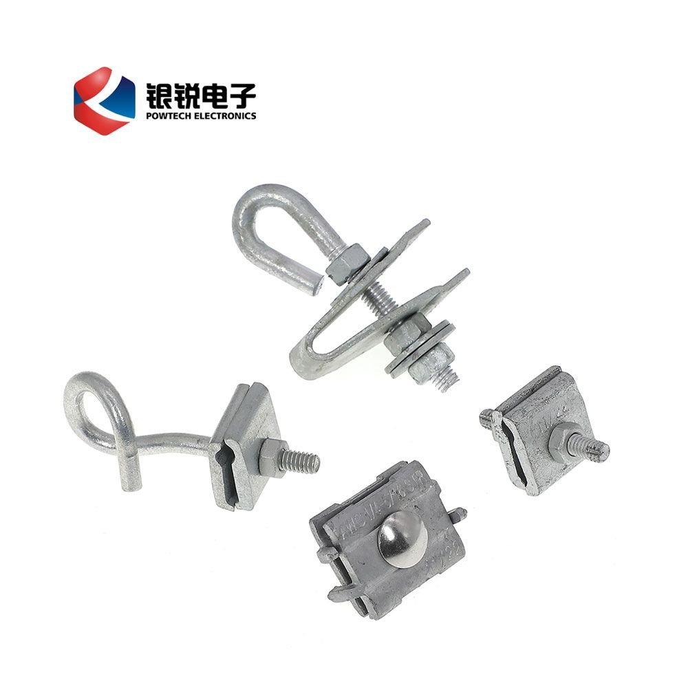 FTTH Fittings Pole Line Hardware Q Span Clamp