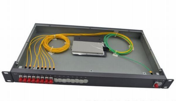 China 
                                 FTTH Sc/APC 1X32PLC Splitter de fibra óptica de montaje en rack/PLC Splitter/tapón en el PLC Splitter                              fabricante y proveedor