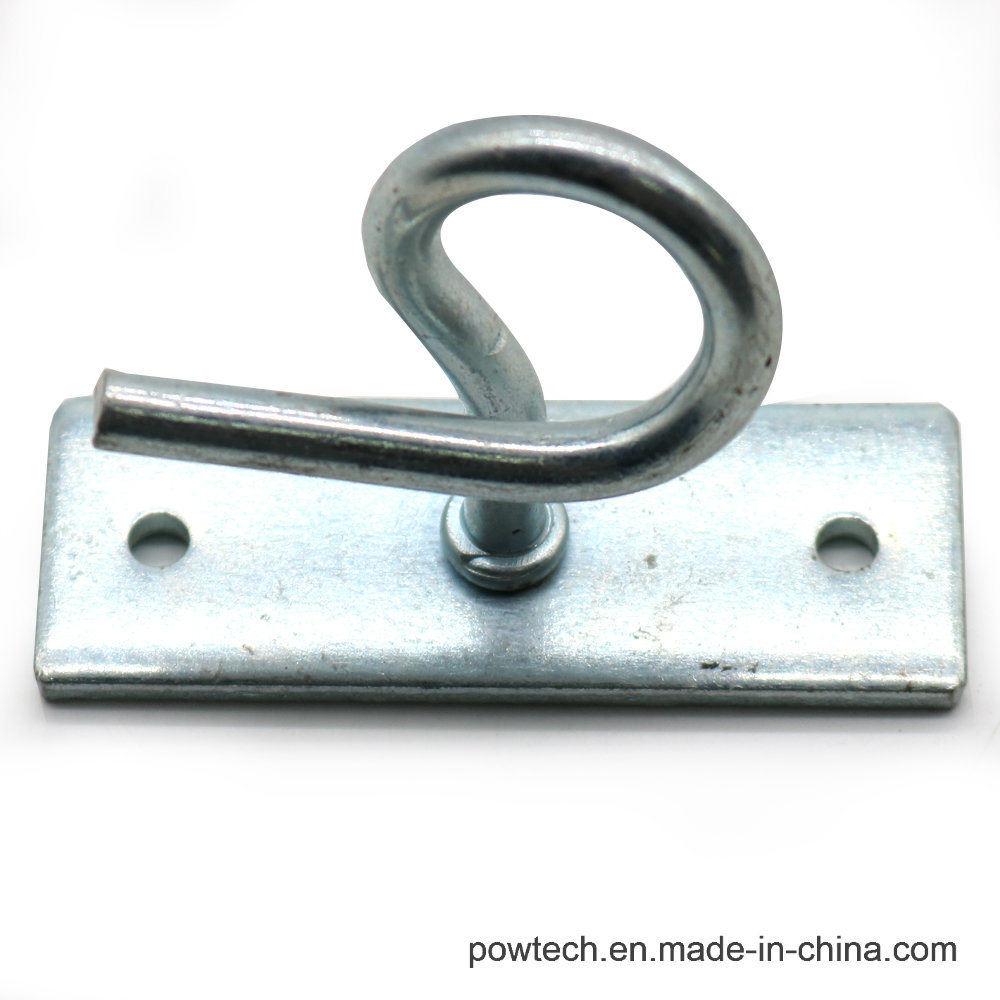 FTTH Stainless Steel C Type Hook Tension Wire Clamp with Hook