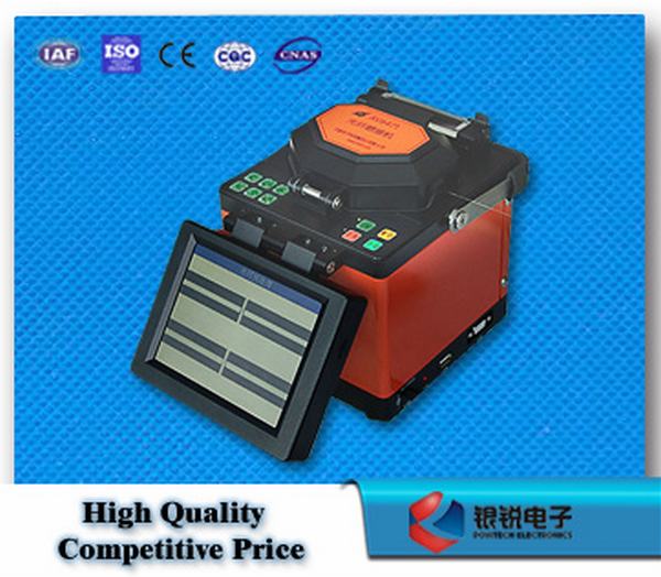 Fast Fibre Connection FTTH Fiber Optic Fusion Splicer with Cleaver