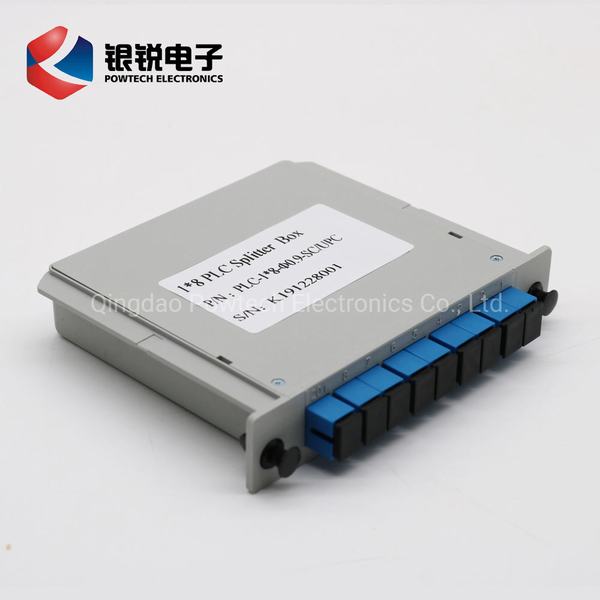Chine 
                                 Cassette d'équipement à fibre optique de la carte splitter PLC                              fabrication et fournisseur