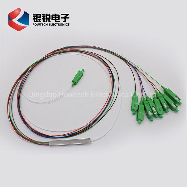 Cina 
                                 Splitter PLC ottico per apparecchiature in fibra ottica con tubo in acciaio                              produzione e fornitore