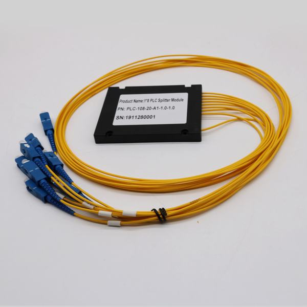 Fiber Optic Equipment PLC Splitter with ABS Box