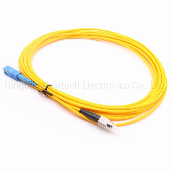Fiber Optic/Optical Patch Cord FC/Upc Sx Sm 3.0mm Lszh 1m