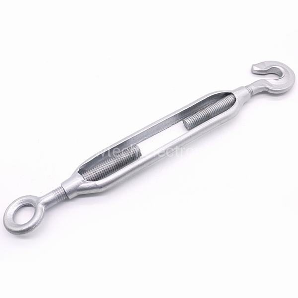 China 
                        Galvanized Steel Eye and Hook Turnbuckles
                      manufacture and supplier