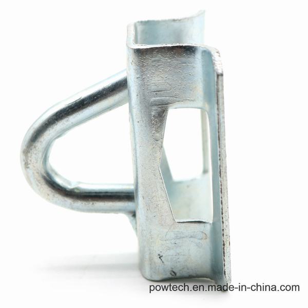 China 
                                 Cable FTTH de acero galvanizado soporte de poste de la placa base                              fabricante y proveedor