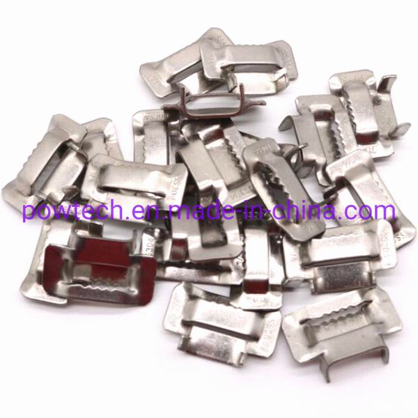 China 
                        Hardware Stainless Steel Tape Locking Seal Tooth Type Buckle
                      manufacture and supplier
