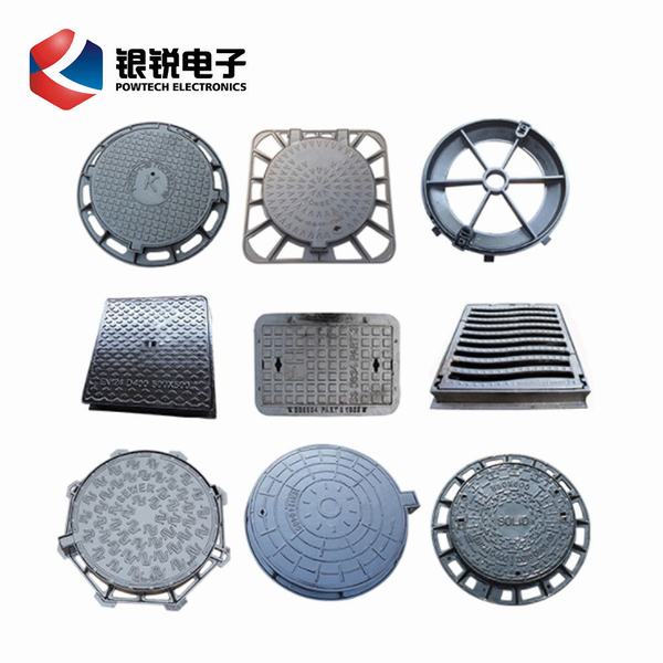 Heavy Duty Square Sewer Ductile Iron Manhole Cover with Frame