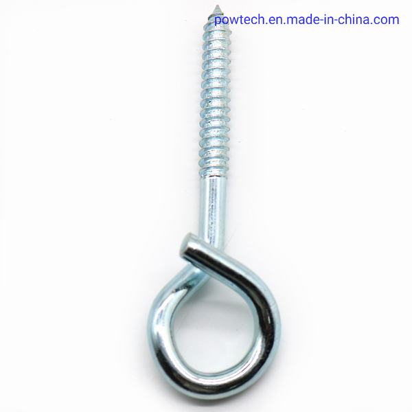 High Quality China OEM Galvanized Steel Pigtail Screw
