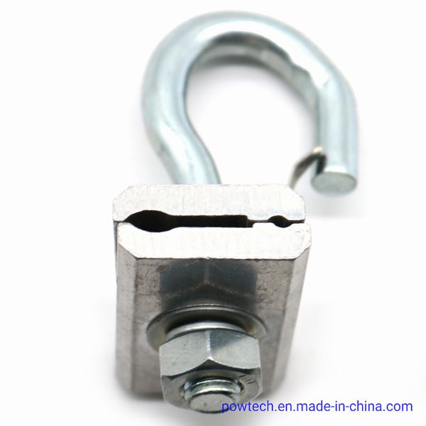 High Quality FTTH Q Span Suspension Clamp Hot DIP Galvanized Steel