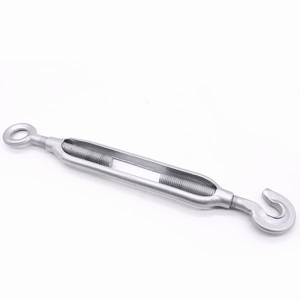 High Quality Galvanized Steel Eye and Hook Turnbuckles