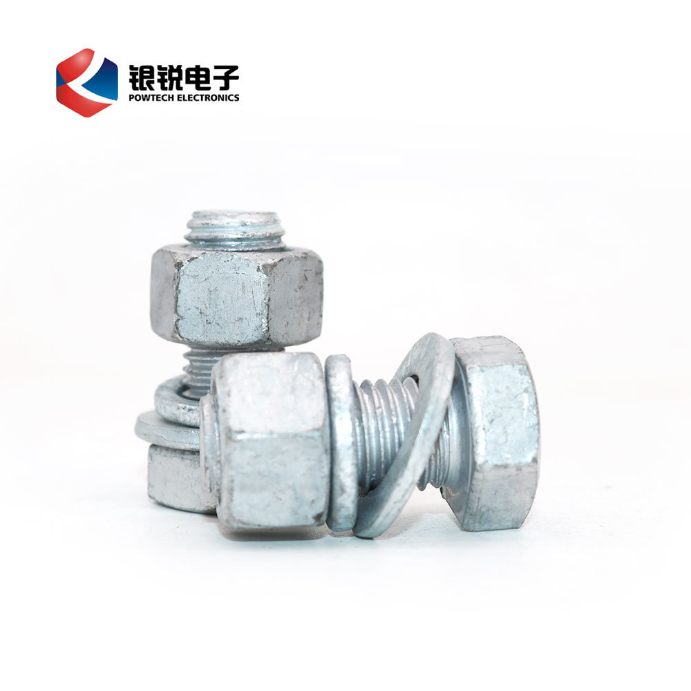 
                High Quality M6-M36 Hex Nut Steel Hex Cap Screw Bolt 8.8 Grade Hex Nuts and Bolts
            